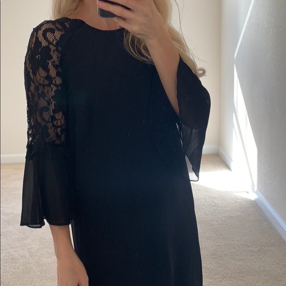 🌺NWOT 🌺CARMEN MARC VALVO  BLACK DRESS SISE 6